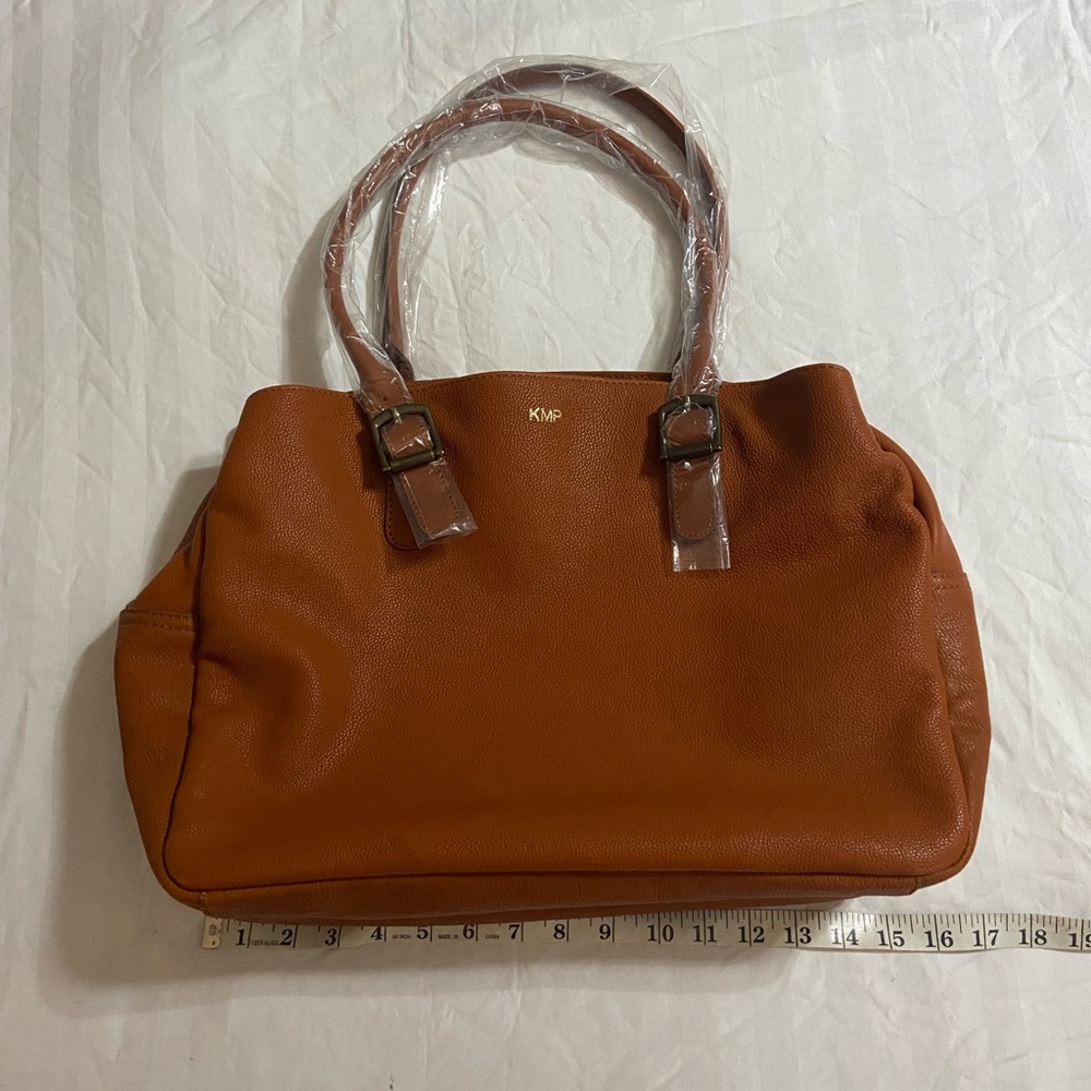Mark & Graham leather messenger bag
